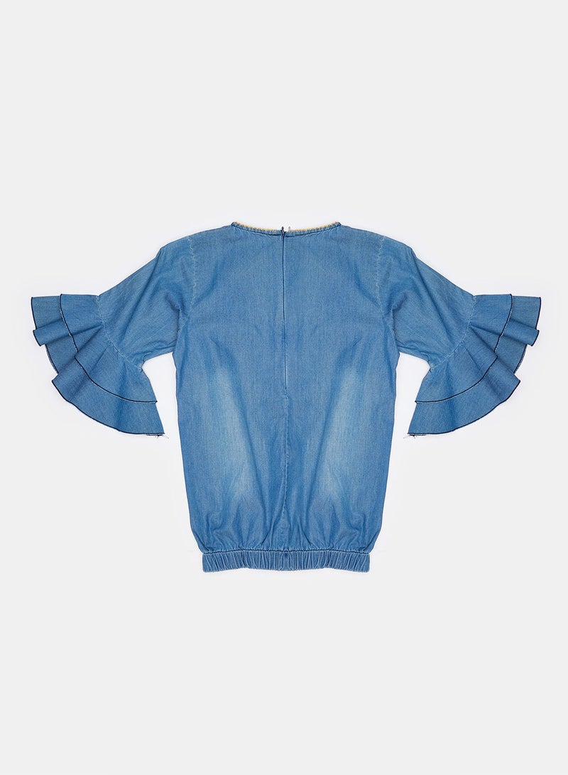 Jodi Mini بلوزة للبنات الصغار - Image 2