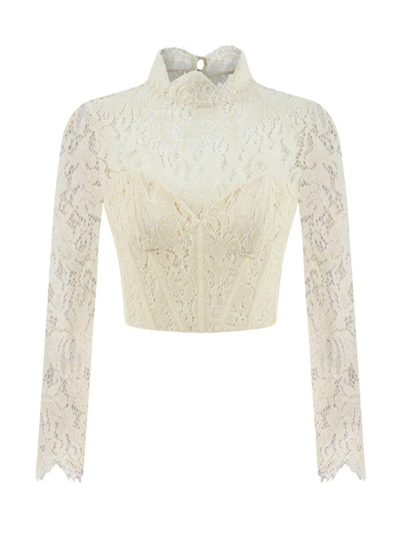 Nocturne Lace Designed Blouse