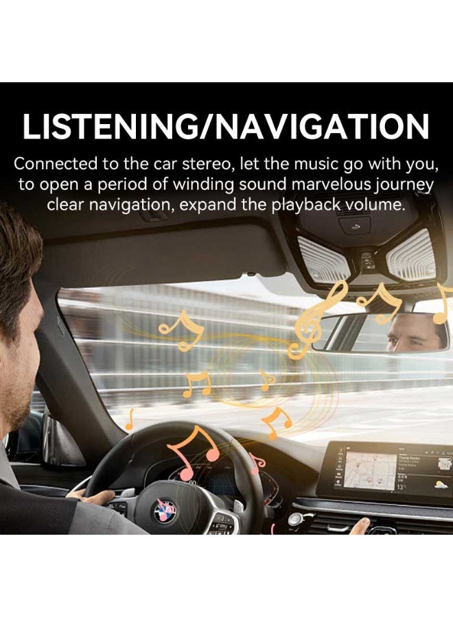 فيج جيج كابل صوت USB C إلى 3.5 مم - نحاس مضفر خالٍ من الأكسجين، صوت ستيريو عالي الدقة، موصلات مطلية بالذهب - Image 4