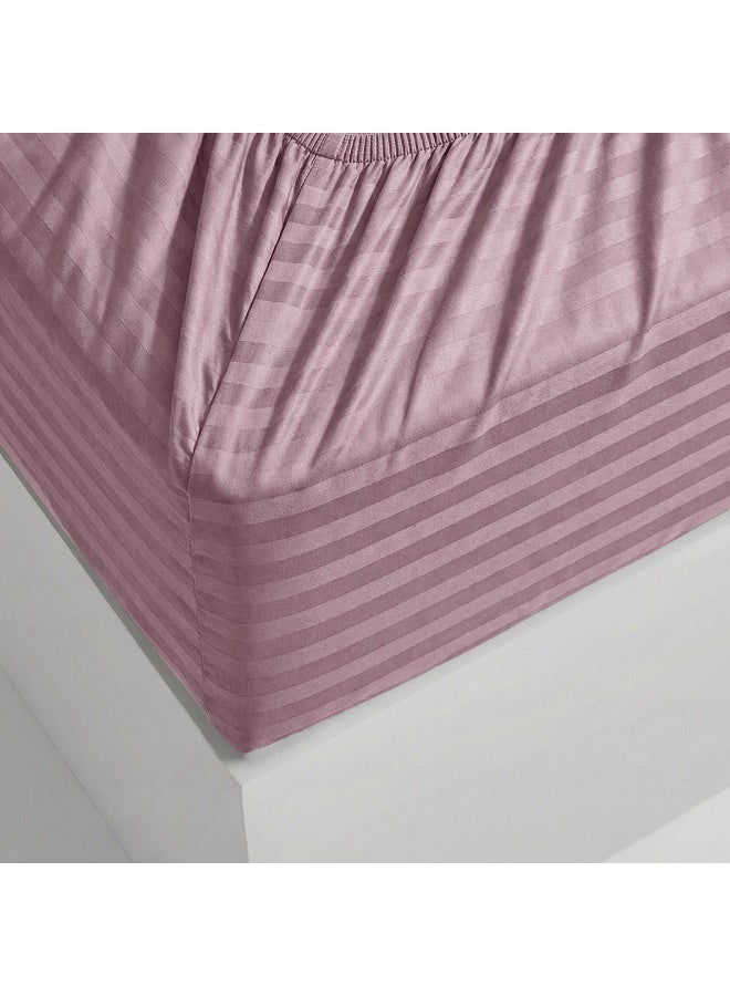 ريلاكس طقم ملاءات سرير فاخر ممتاز - ملاءة سرير فائقة النعومة، تسمح بمرور الهواء، ولطيفة على البشرة، مزودة بجيوب مطاطية عميقة، بالإضافة إلى غطاءي وسادة وملاءة سرير واحدة، لون كشمير، 180 × 200 سم - Image 3