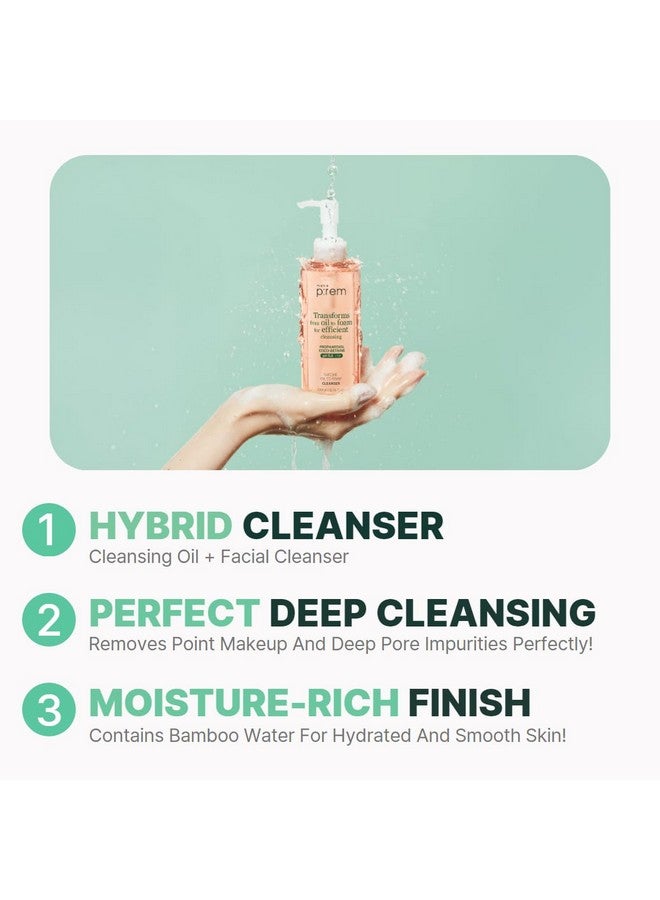 MAKEP:REM MAKE P:REM Safe Me. Oil to Foam Cleanser, Gentle Transforming Cleanser for Sensitive Skin, Korean Skin Care, 6.76 fl.oz. / 200ml - Image 3