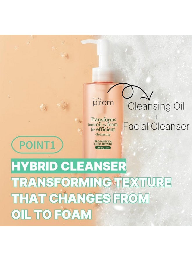 MAKEP:REM MAKE P:REM Safe Me. Oil to Foam Cleanser, Gentle Transforming Cleanser for Sensitive Skin, Korean Skin Care, 6.76 fl.oz. / 200ml - Image 4
