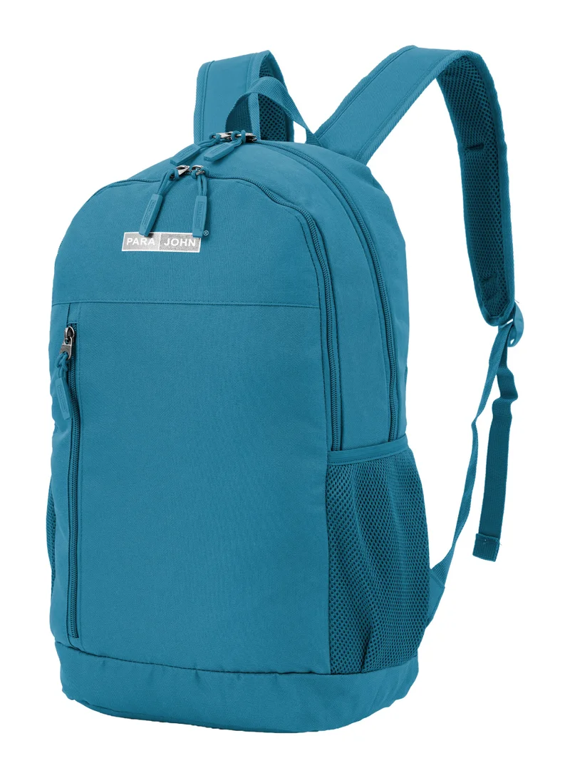 بارا جون Parajohn 19 Inch School Backpack, Lightweight Water Resistant School Bag for Boys & Girls with Laptop Compartment, Teal Blue