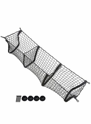 Mesh Storage Net, Three Pocket Black Mesh Trunk Cargo Organizer, Trunk Net for Back of Truck Cargo Organizer, Durable Expandable Mesh Cargo Organizer Storage Net - pzsku/Z17CE13F94FF5746BD2FFZ/45/_/1695632055/8c5dd5e0-2e81-4724-8a3a-fbd6aff047dc