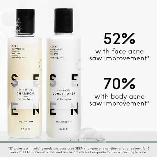 SEEN Discovery Kit - Scented- Non-Comedogenic & Sulfate-Free Hair Set- Dermatologist-Developed - Safe for Sensitive & Acne Prone Skin - Image 3