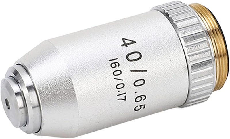هدف كروماتي 40X خيط RMS نحاس وفولاذ مقاوم للصدأ بديل مجهر ارتداد تلقائي - Image 5