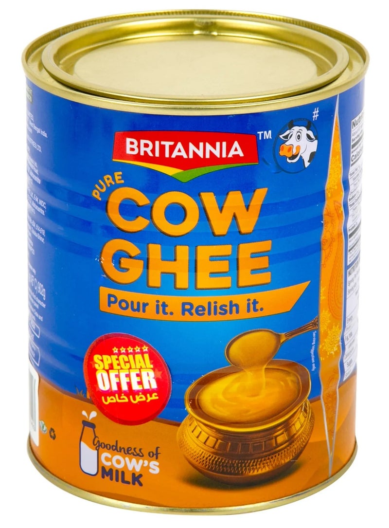 Britannia Pure Cow Ghee Tin 1 Liter - Image 1