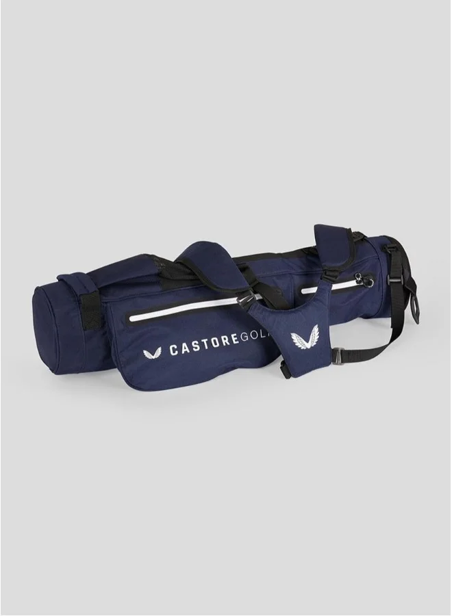 CASTORE Navy Golf Carrier Bag