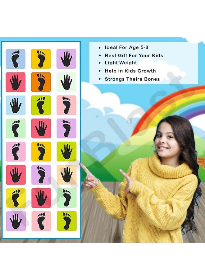 فنبلاست لعبة بساط اللعب الكبير للأطفال والكبار، لعبة عائلية، كيث كيث، ستابو، لانجي، لعبة الطباشير - كبيرة (40 بوصة × 108 بوصة) - متعددة الألوان - Image 5