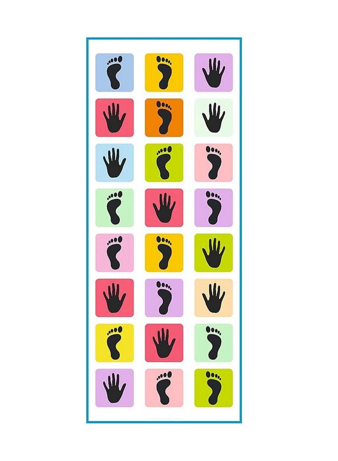 فنبلاست لعبة بساط اللعب الكبير للأطفال والكبار، لعبة عائلية، كيث كيث، ستابو، لانجي، لعبة الطباشير - كبيرة (40 بوصة × 108 بوصة) - متعددة الألوان - Image 1