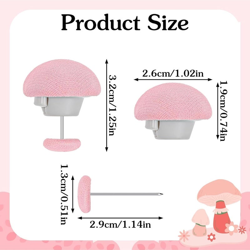 9UP 9UP® 6Pcs Bed Sheet Clips Duvet Cover | Cotton Mushroom Shape Duvet Clips | Non-Slip Cover Fixator Quick Holder Clips for Blanket, Bed Sheet, Curtain, Socks Mattress (Multicolor)  - Image 3