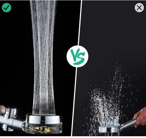 Ttt High Pressure Fan Shower Head with Filter