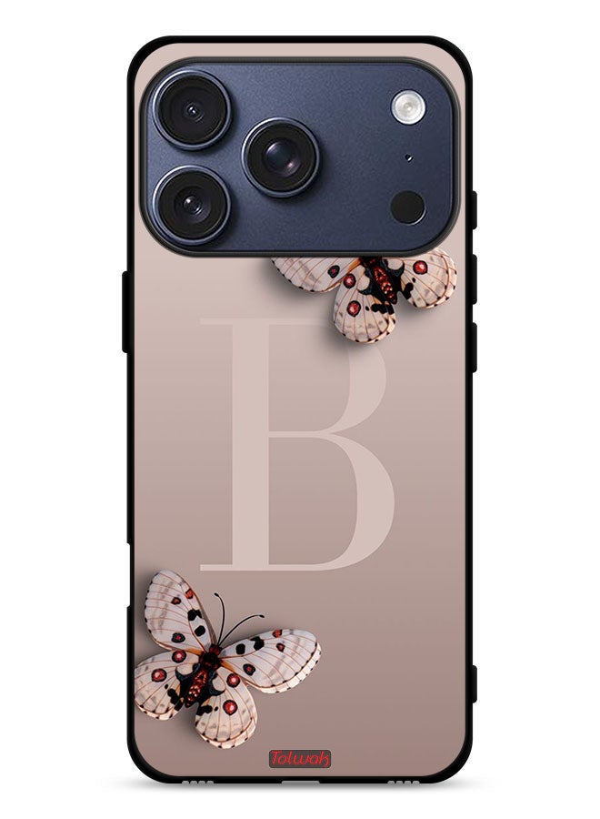 Tolwak Apple iPhone 17 Pro Protective Case Cover B Butterflies - Image 1