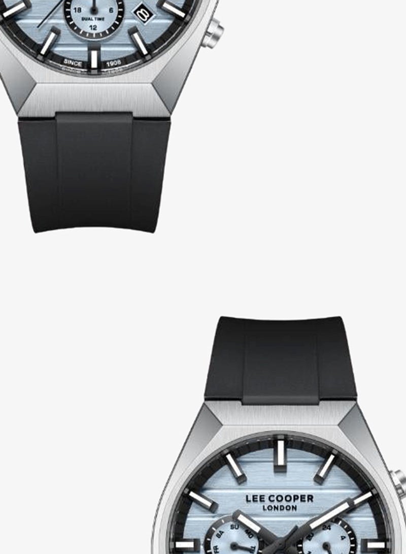 Lee Cooper Men's Silicone MULTIFUNCTION Watch LC08388.301 - 41 mm - Image 5