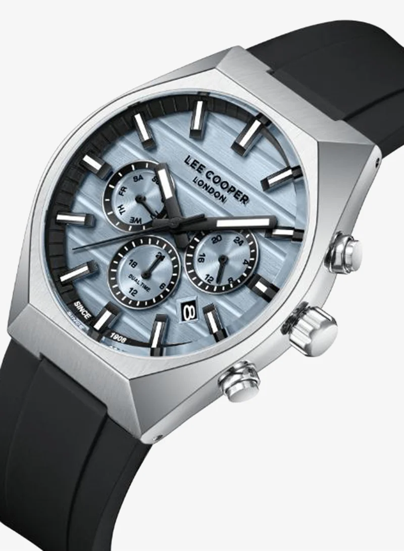 Lee Cooper Men's Silicone MULTIFUNCTION Watch LC08388.301 - 41 mm