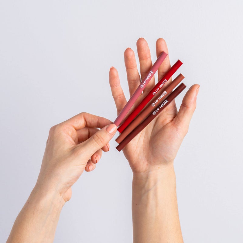 W7 Lip Twister Lip Liner - 2Pcs - Creamy & Blendable Lip Makeup For Definition & Shape (Pink) - Image 5