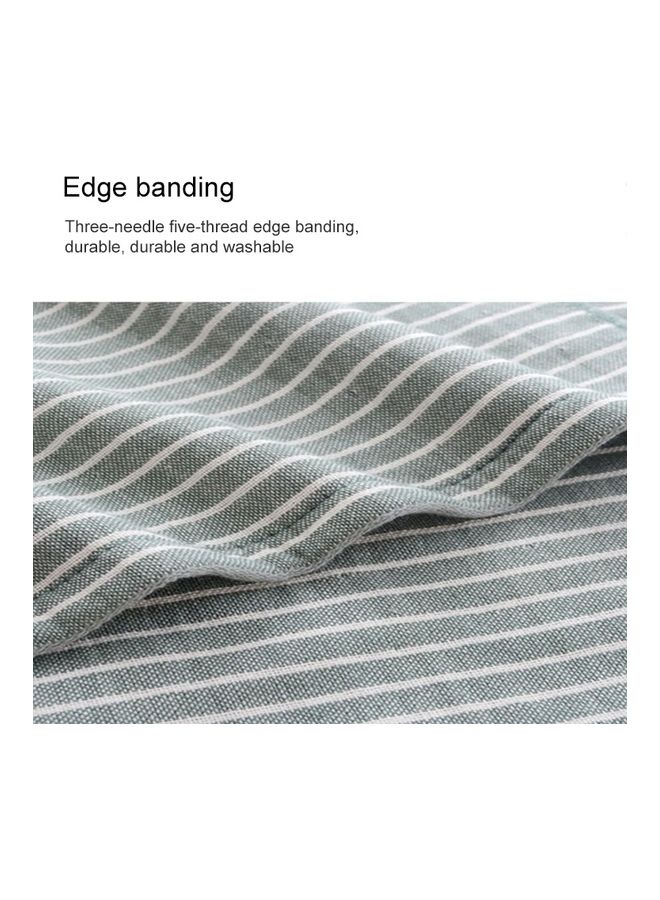 أو إي إم مجموعة مناشف وجه عجيبة وسريعة الجفاف من 3 قطع أخضر 10X10X10سم - Image 2