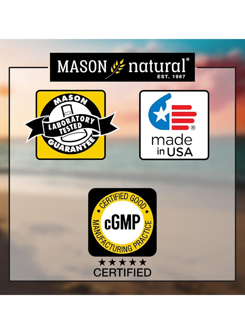 Mason Natural Vitamin A From Fish Liver Oil 3000 Mcg 10000 Iu 100 Softgels - Image 4