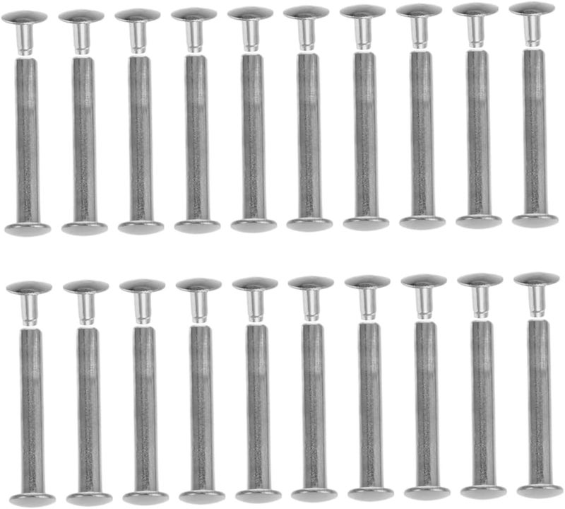 Universal Fan Axle Replacement Kit 20 Sets Rivet Nail Nut Size 3 00X0 50X0 50CM - Image 1