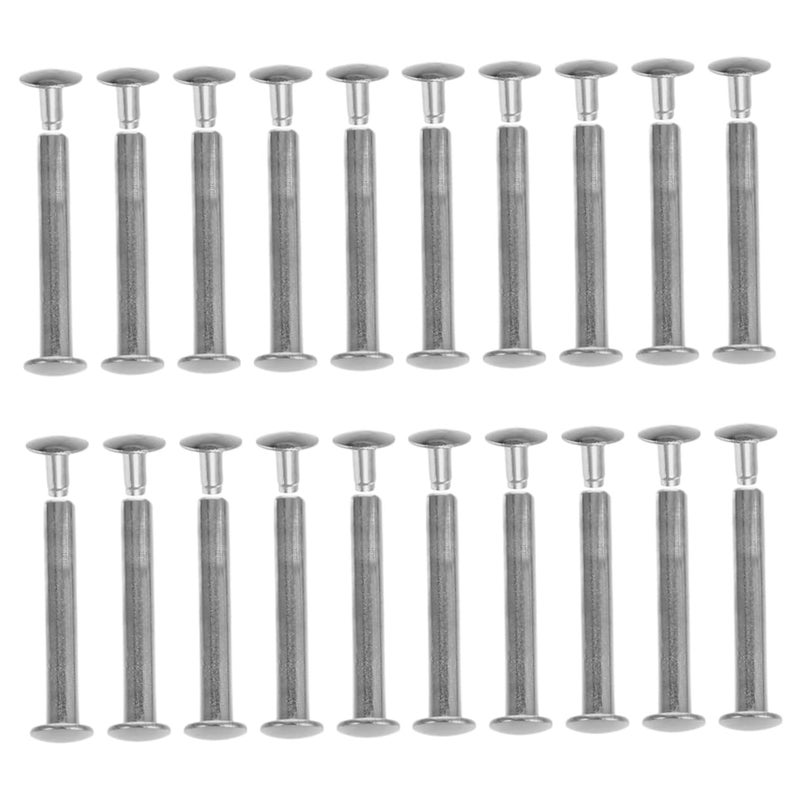 Universal Fan Axle Replacement Kit 20 Sets Rivet Nail Nut Size 3 00X0 50X0 50CM - Image 2