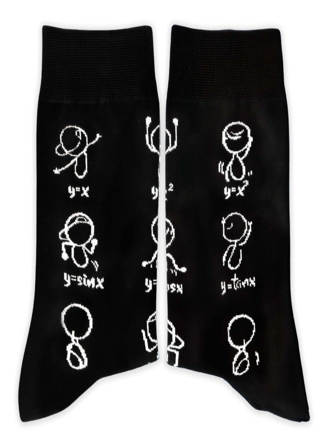 SSQBZU Novelty Math Socks-Funny Equation Socks for Men Women Teachers Students,Math Gifts for Christmas,Birthday,Back-to-school Season,or Just Because.(295) - Image 1