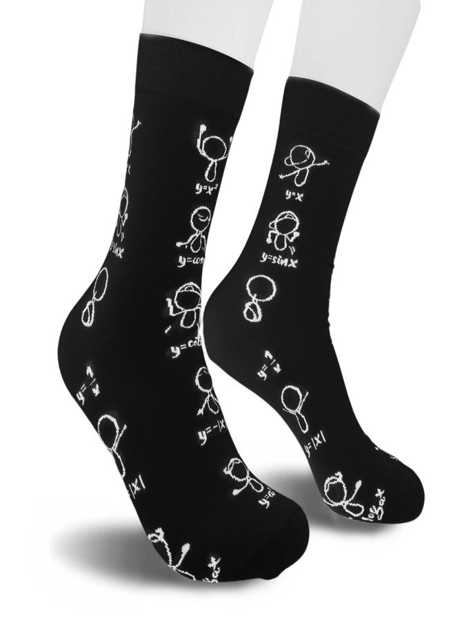 SSQBZU Novelty Math Socks-Funny Equation Socks for Men Women Teachers Students,Math Gifts for Christmas,Birthday,Back-to-school Season,or Just Because.(295) - Image 3