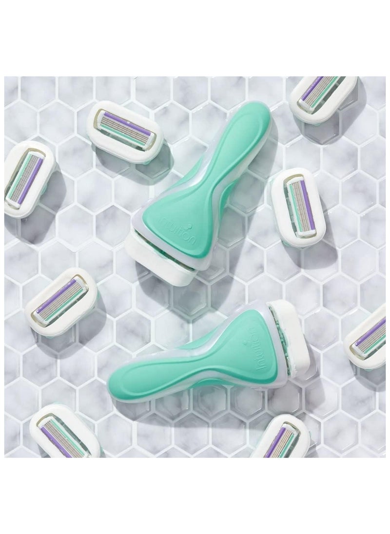 Intuition Intuition 2 Razor Sensitive Care Set, Aloe Vera & Green tea  - Image 4