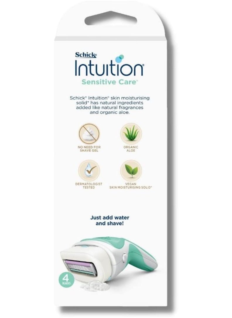 Intuition Intuition 2 Razor Sensitive Care Set, Aloe Vera & Green tea  - Image 3