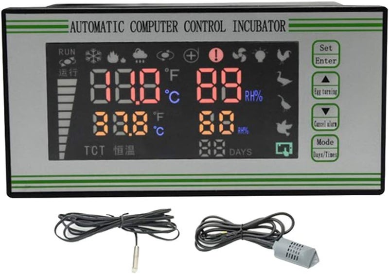 klarako XM-18S Automatic Egg Incubator Controller LED Temperature Humidity - Image 2