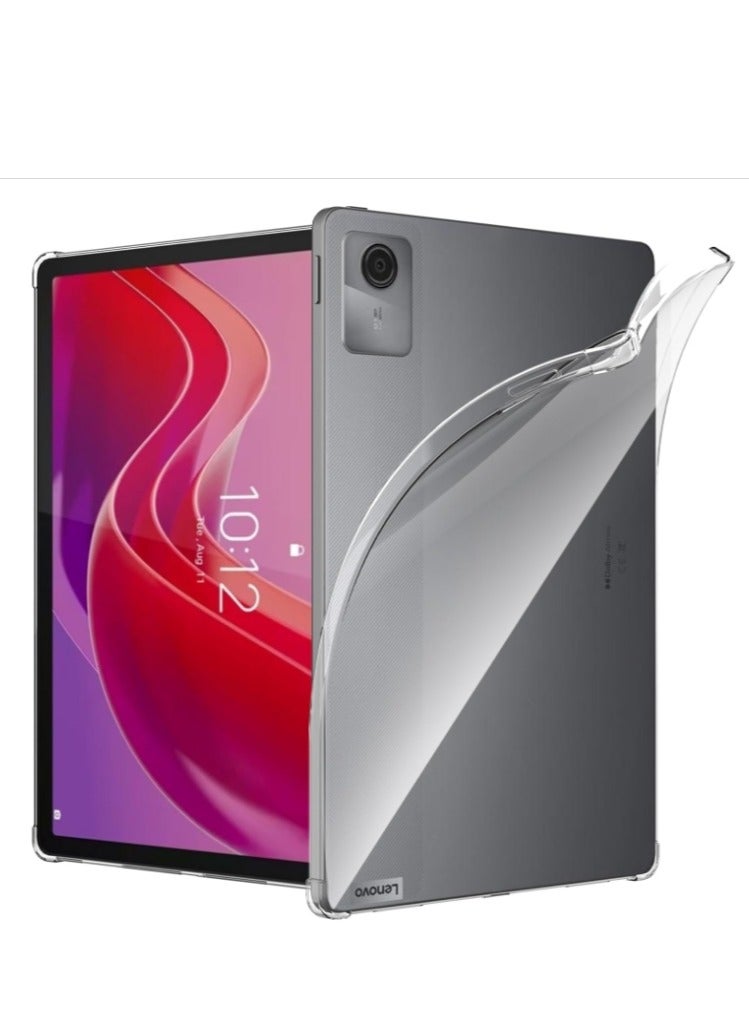 2 in 1 Lenovo Tab M11 11-Inch Protection Pack - Ultra Clear Shockproof Case & Edge-to-Edge Screen Protector, 360 Degree Protection, Back Cover & Screen Protector for Lenovo Tab M11 11-Inch - Image 2
