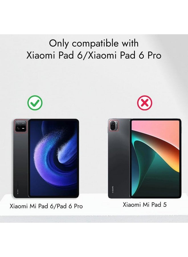 Robustrion Cover for Xiaomi Mi Pad 6 Cover Case 11 inch Hybrid Flip Stand Cover Case with Pen/Pencil Holder for Xiaomi Mi Pad 6 11 inch [Auto Sleep Wake Support] - Black - Image 2