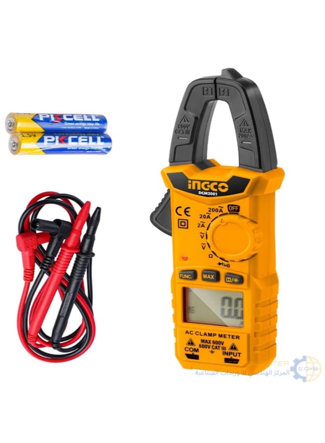 INGCO Clamp Ampere 600V 200A DCM2001 INGCO