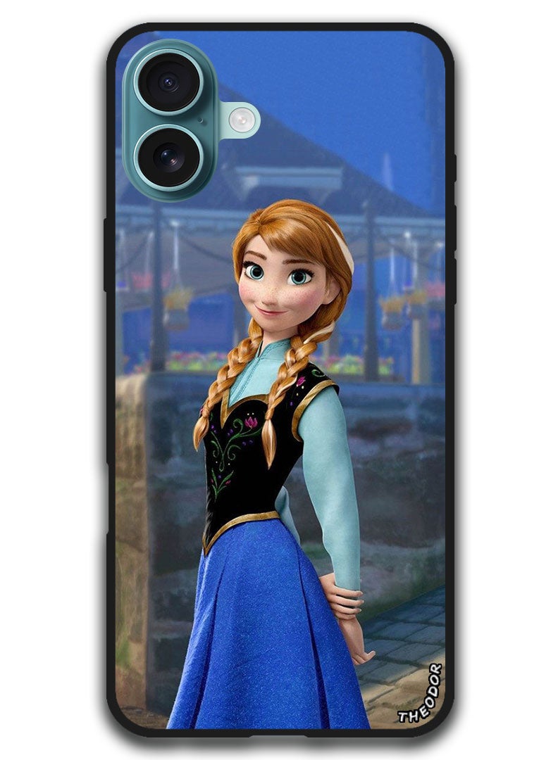 Theodor Protective Case Anti Scratch Shock Proof Bumper Cover For iPhone 16 (6.1)-inch Anna 2 - Image 1