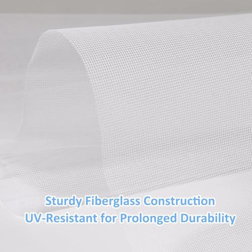 Artlicious 120 GSM Fiberglass Windows Mosquito Net Roll for Balcony Door etc. DIY Cut to Any Size, for Small & Big Windows. Highly Durable and Best in Class Size (White(4x10ft)) - Image 3