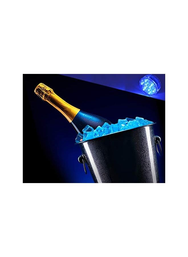 erorex أضواء LED غاطسة مع تحكم عن بعد - 2021 أضواء LED تحت الماء - لوح ضوء مضاد للماء - أضواء LED تعمل بالبطارية - زينة أضواء أحواض السمك - أضواء نوافير وبرك - تشمل أربعة وحدات تحكم عن بعد  - Image 3