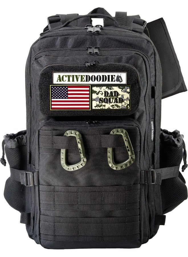 ActiveDoodie Active Doodie Dads Diaper Bag Backpack, Waterproof Tactical Style Baby Bag for Men - Image 1