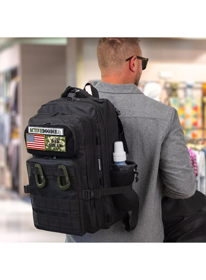 ActiveDoodie Active Doodie Dads Diaper Bag Backpack, Waterproof Tactical Style Baby Bag for Men - Image 3
