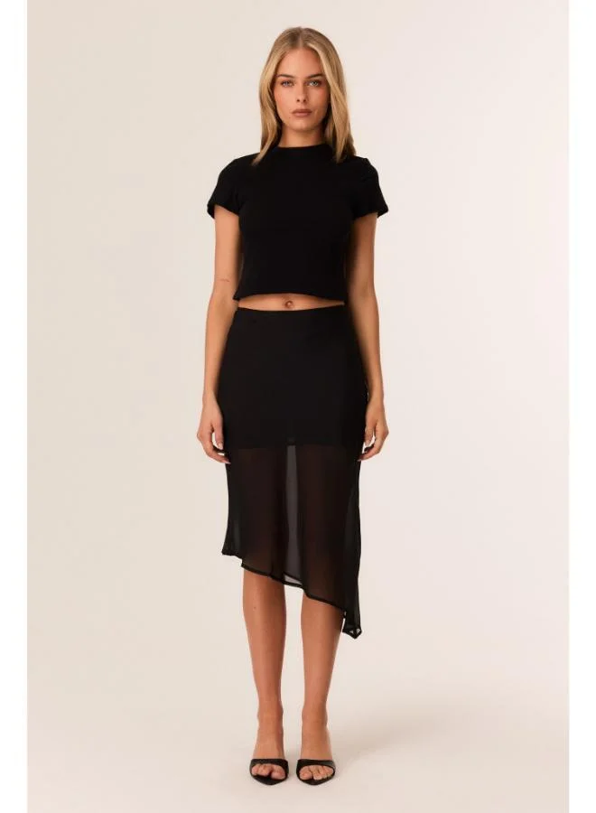 Sndys  Laelia Midi Asymmetric Skirt for Women | Best Price UAE