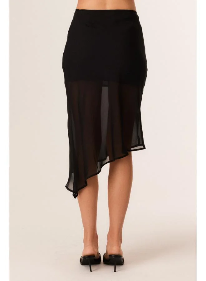 ساندايز Laelia Midi Asymmetric Skirt