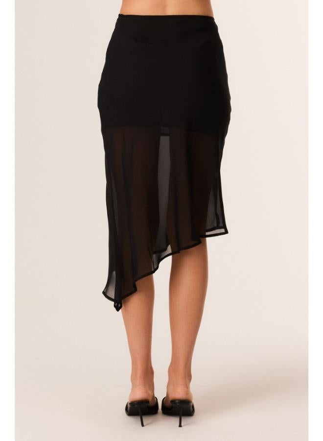 SNDYS Laelia Midi Asymmetric Skirt - Image 2
