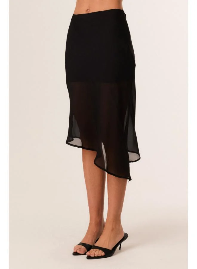 Sndys  Laelia Midi Asymmetric Skirt for Women | Best Price UAE