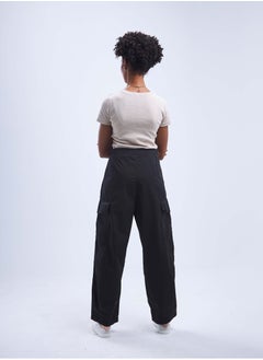 High-Waist Black Cargo Trousers. - pzsku/Z17CFA81DB140A5A6FD09Z/45/_/1721175536/a5c6159f-b4f3-4f2d-8372-bc711a405114