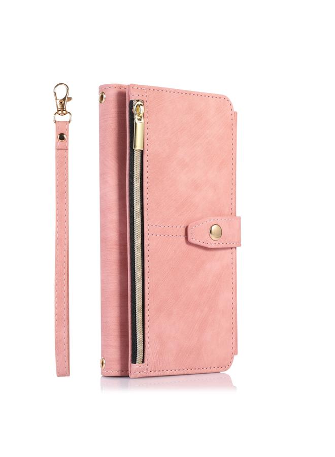 Zaboon Case For iPhone 11 Pro Max Dream 9-Card Wallet Zipper Bag Leather Phone Case - Image 2