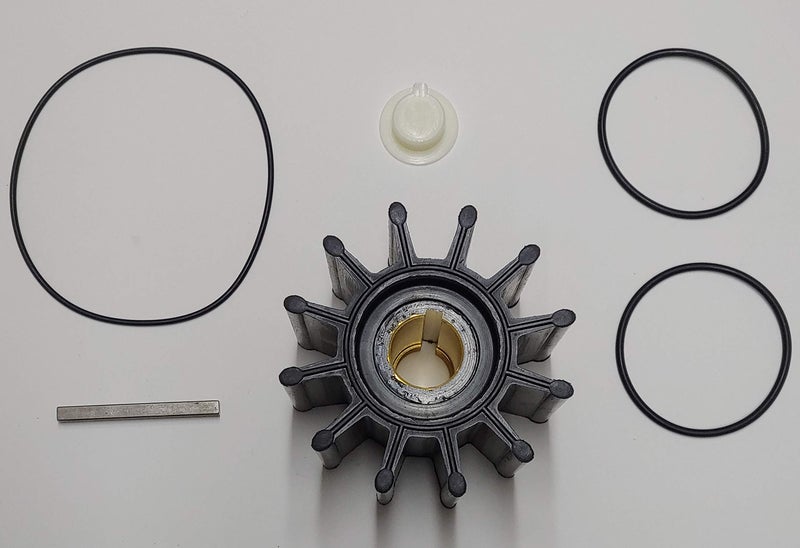 StayCoolPumps SCP-21592 Raw Sea Water Pump Impeller Repair Kit Fits Cummins 3897337, Sherwood 21592 - Image 5