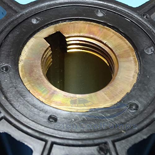 StayCoolPumps SCP-21592 Raw Sea Water Pump Impeller Repair Kit Fits Cummins 3897337, Sherwood 21592 - Image 2