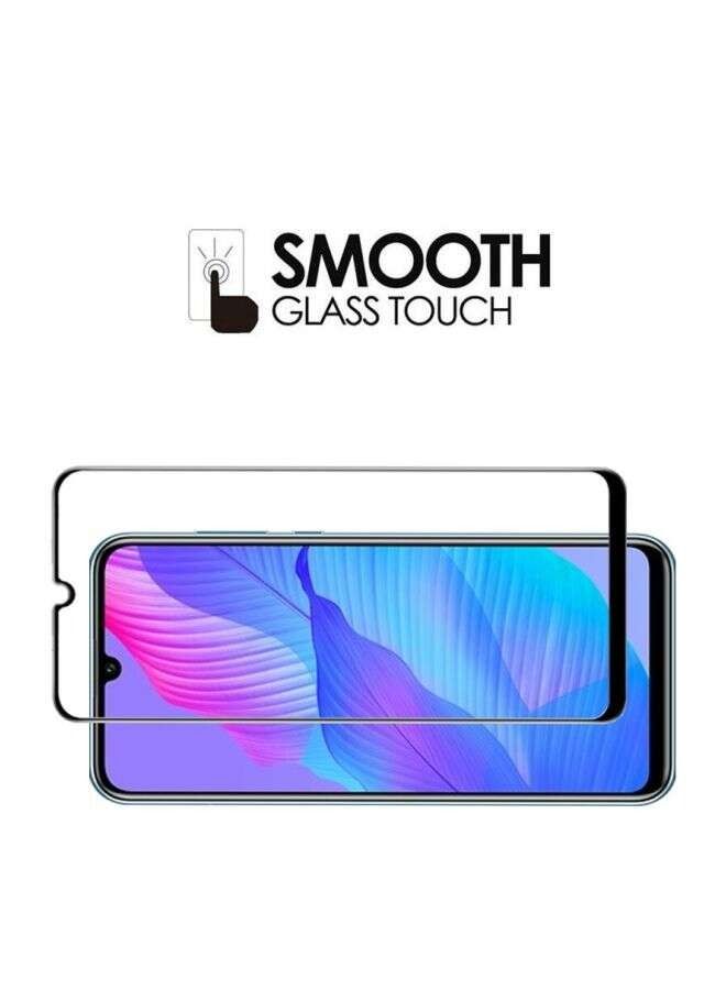 BORTONY Tempered Glass Screen Protector for Huawei Y8p Black/Clear - Image 4