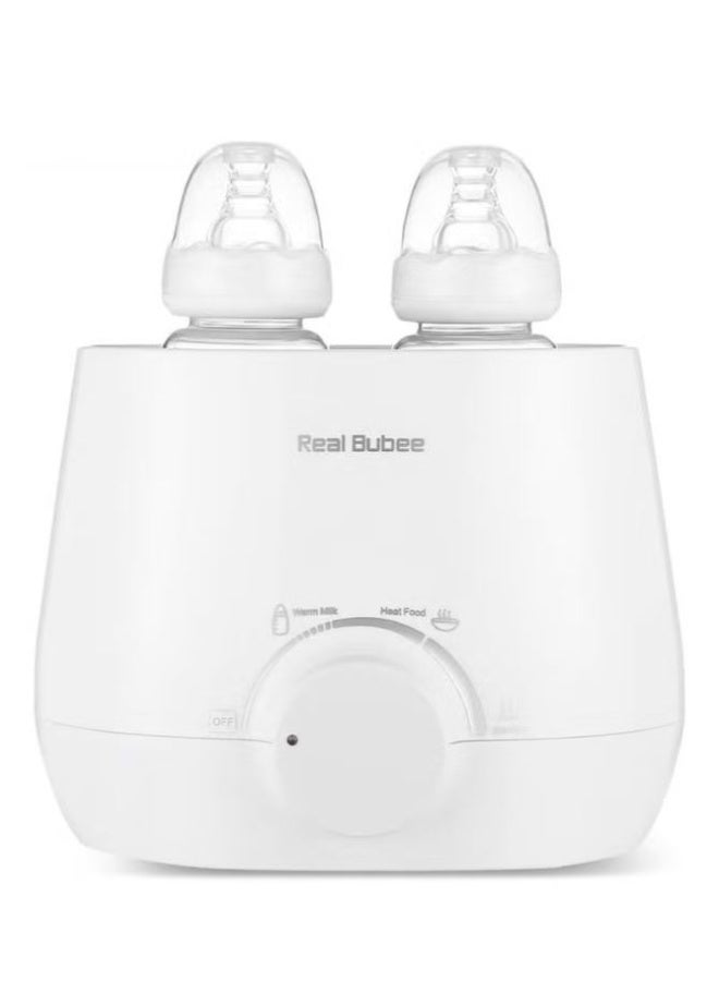 Real Bubee Multifunctional Baby Double Bottle Warmer, Milk & Food Heater, Steam Sterilizer - Image 1