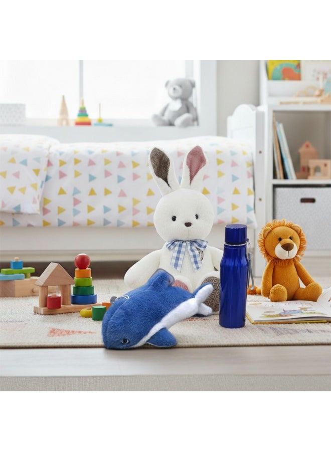 DANUBE HOME 30 cm Blue Plush Dolphin Soft Toy – Small Cuddly Stuffed Animal, Adorable Ocean Creature Plush, Perfect for Bedtime & Playtime - Image 2