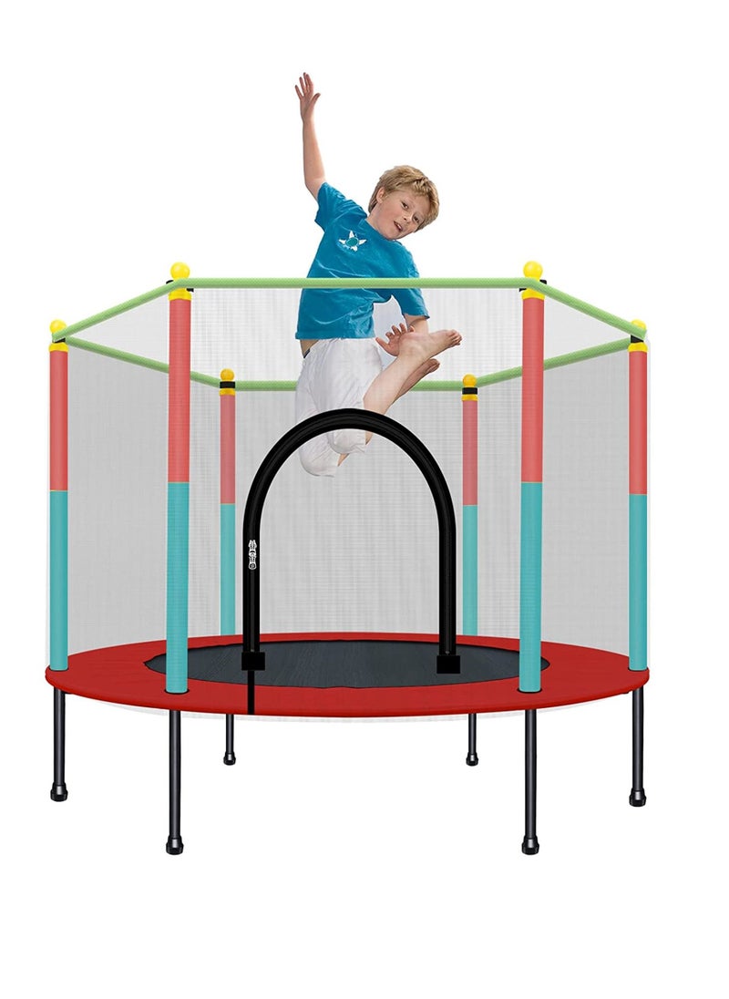 DubaiGallery - Kids Bouncer Baby Jumper Indoor Trampoline Baby Children Bouncers with Guardrail Fitness Adult Trampoline Kid Jumpers - Image 1