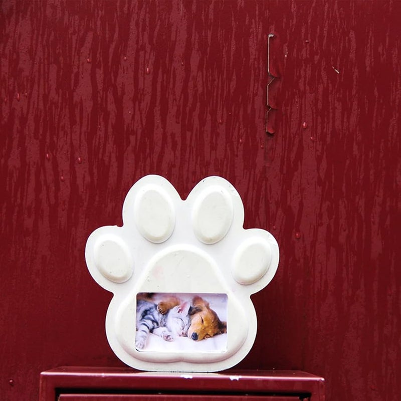 Silicone Pet Pawprint Frame Mold For Craft Jewelry Making And Home Decor - Image 4